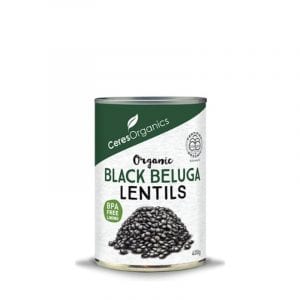 Ceres Black Beluga Lentil 400g