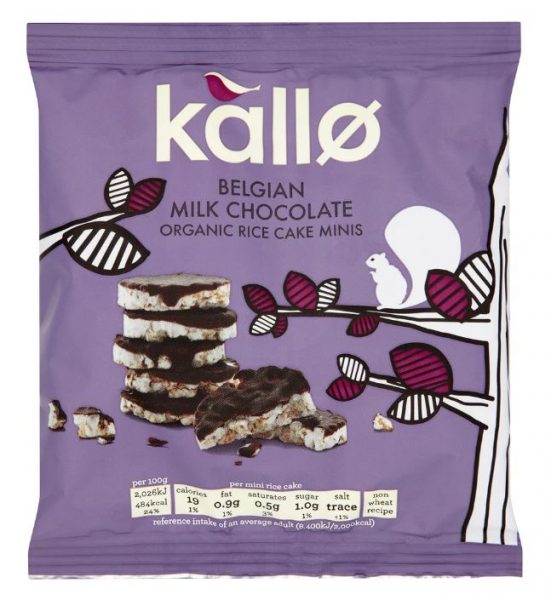 Tesco Kallo Chocolate Rice Cakes designadin