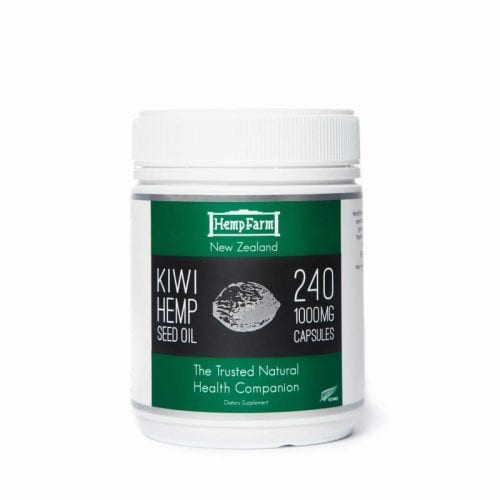 HempFarm NZ Hemp Oil Capsules 240cps