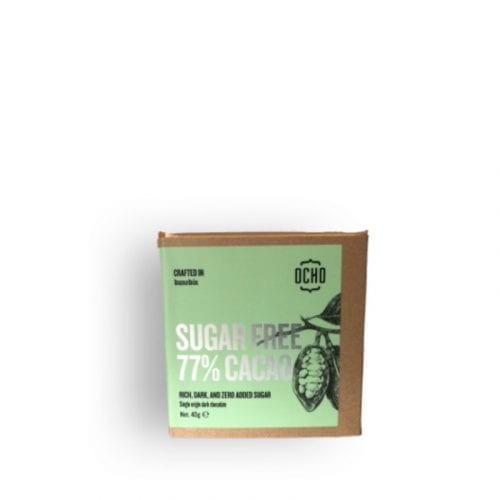 Ocho 77% Cacao Sugar Free 40g