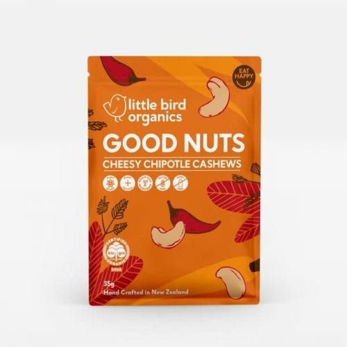 LittleBird Cheesy Chipotle Cashew 120g