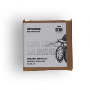 Ocho 100% Cacao Solomons 40g