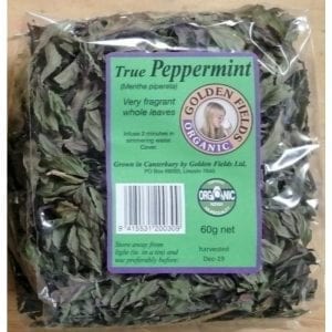 Golden Fields Peppermint leaves 60g