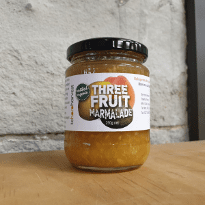 Tehoro three fruit marmalad 250g