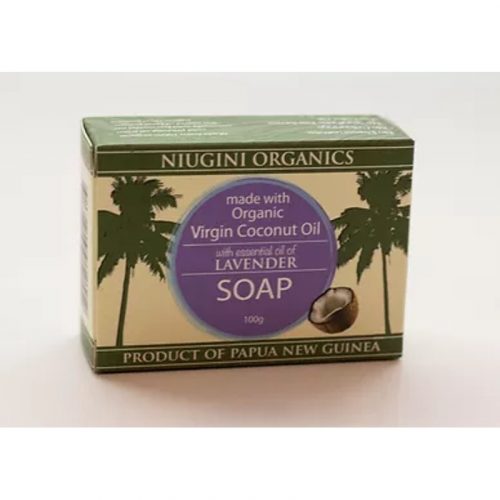 Niugini Coconut Soap Lavender