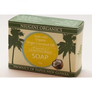 Niugini Coconut Soap Lemongrass
