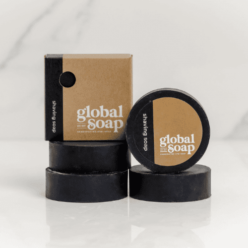 GlobalSoap Shave Bar Black