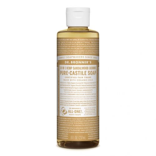 Dr Bronners Sandalwood Jasmine Castile Soap 237ml