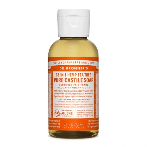 Dr Bronners Tea Tree Castile Soap 59ml