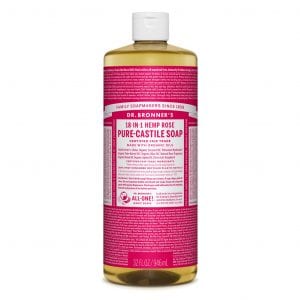 Dr Bronners Rose Castile Soap 946ml