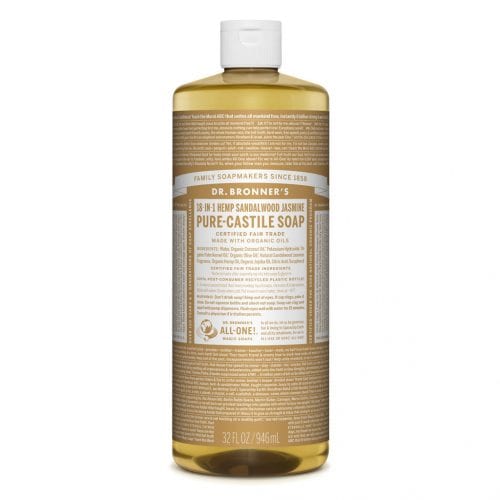 Dr Bronners Sandalwood Jasmine Castile Soap 946ml