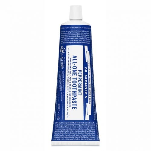 Dr Bronners Toothpaste Peppermint 140g