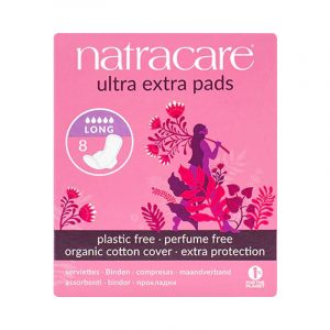Natracare Ultra Extra Pad Long 8pk