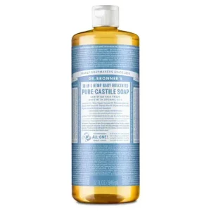Dr Bronners Baby Unscented Castile 946ml