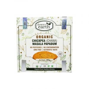 Down2E Pappadum chickpea 200g