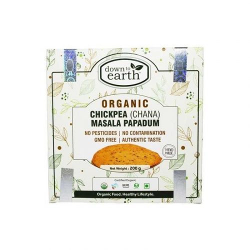Down2E Pappadum chickpea 200g