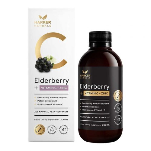 Harker Herbals BeWell Vitamin C Elderberry 200ml