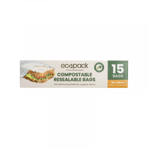 Ecopak Reseal Bag Compost 15pk
