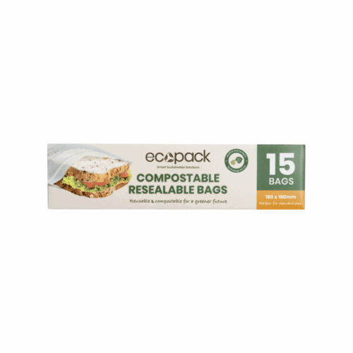 Ecopak Reseal Bag Compost 15pk