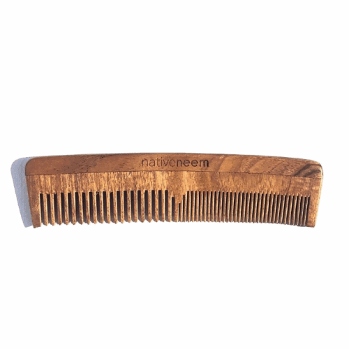 Native Neemwood Comb Dual Mixed Tooth