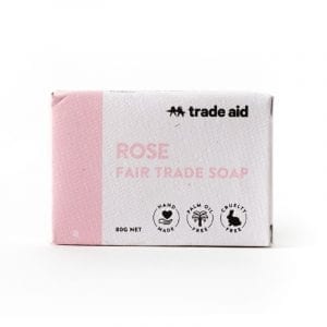 Trade Aid Soap Rose 80g