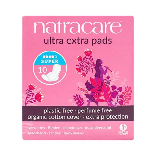 Natracare Ultra Extra Pad Super 10pk