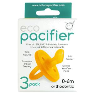 EcoPacifer Orthodontic 0-6mth 3pk