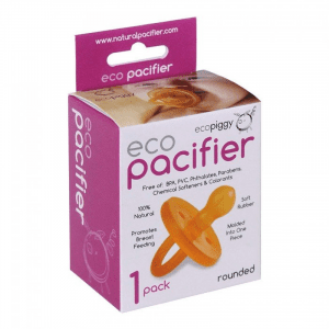 EcoPacifer Rounded 0-6mths 1pk