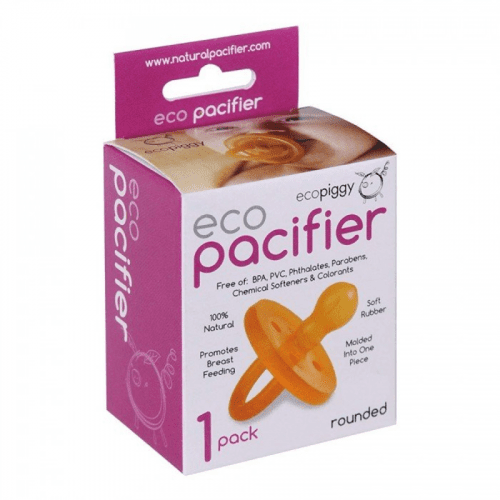 EcoPacifer Rounded 6+mths 1pk