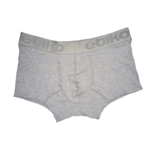 Etiko Men Underwear Trunk Grey S