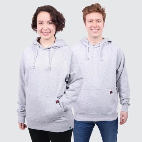 Etiko Grey Hoodie Med