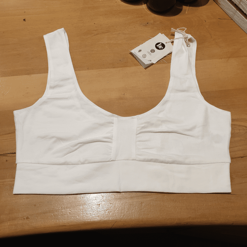 BlessedE Active Bra White XXL, Taste Nature