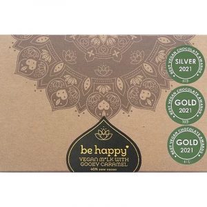 BeHappy Gooey Caramel Vegan Chocolate 90g