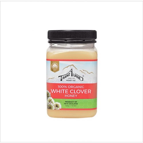 Tranz Alpine White Clover Honey 500g