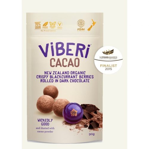Viberi Blackcurrant Cacao 90g