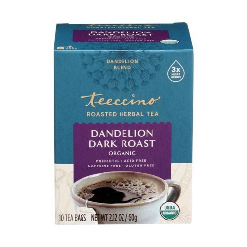 Teeccino Dandelion Dark Roast 10tbg