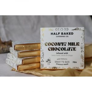 HalfBaked Coconut Mushroom Choc 70g