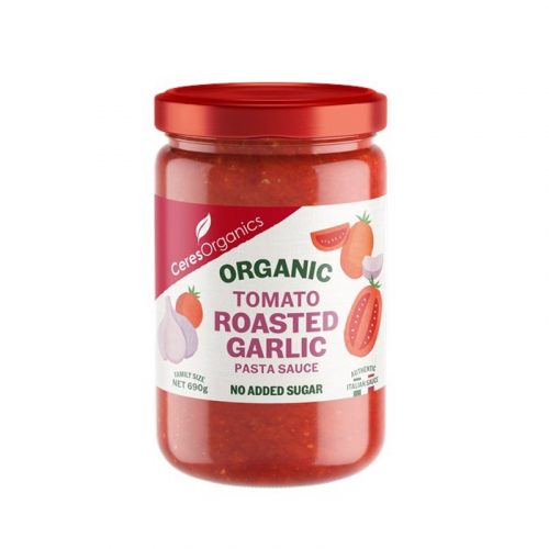 Ceres Pasta Sauce Tomato Garlic 690g
