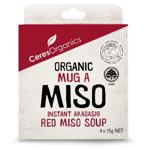 Ceres Red Miso Soup Instant 4pk
