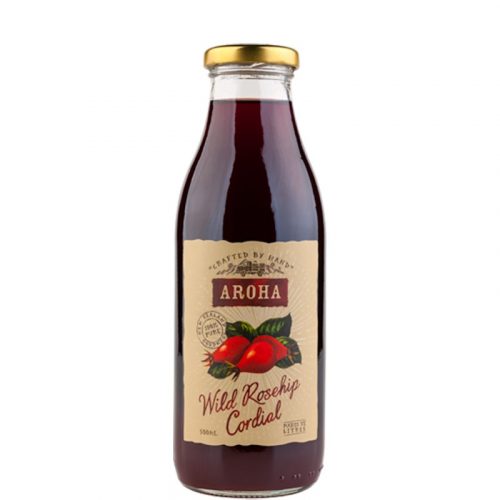 Aroha Cordial Wild Rosehip 500ml