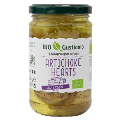 BioOrg Artichokes Hearts 280g