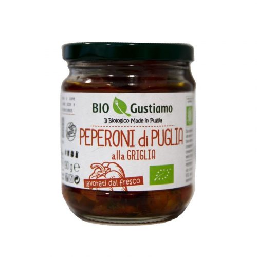BioOrg Grilled Peppers 190g