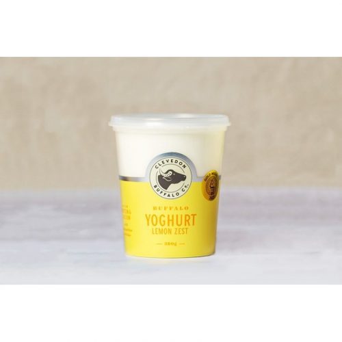 Clevedon Buffalo Yoghurt Lemon Zest 380g