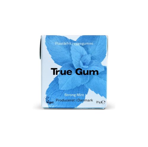 TrueGum Chewing Gum Strong Mint 21g