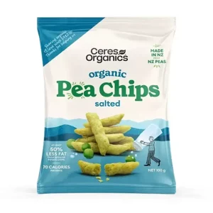 Ceres Pea Chips Salted 100g