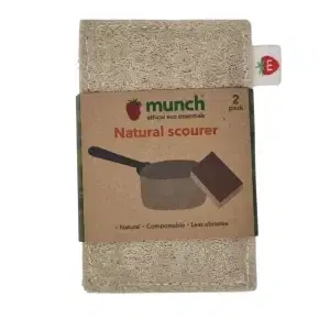 Munch Natural Scourer 2pk