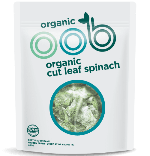 OOB Cut Leaf Spinach 400g