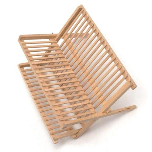 Dishy Pine Wood Dish Rack