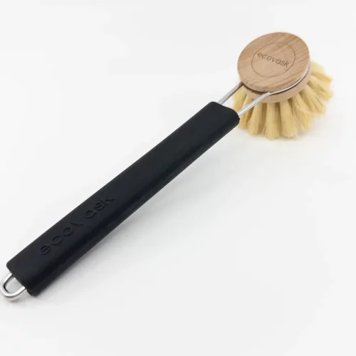 Ecovask Dishbrush Tampico Silicone Handle