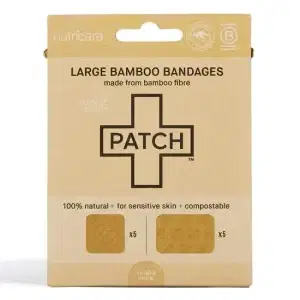 PATCH Lge Bamboo Natural 10pk
